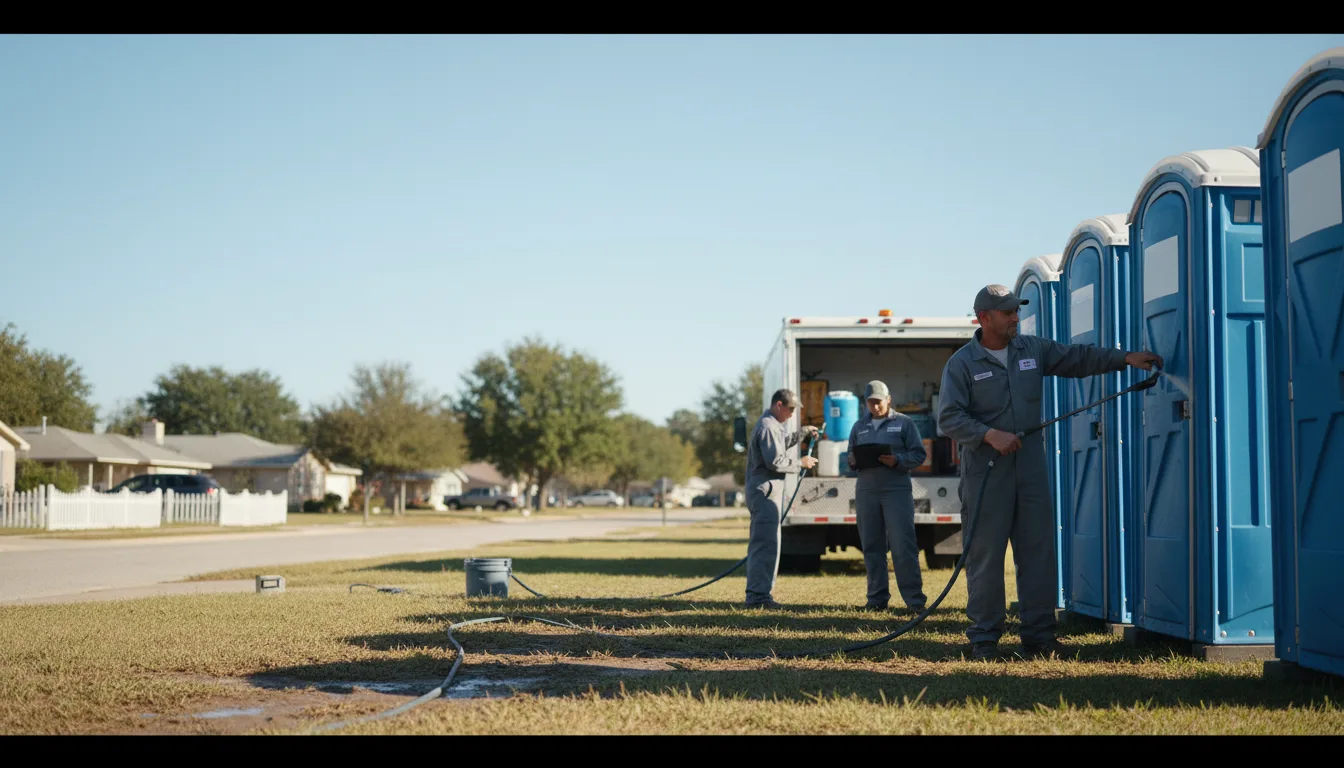 Long-Term Portable Toilet Rental in Schoolcraft, MI near me